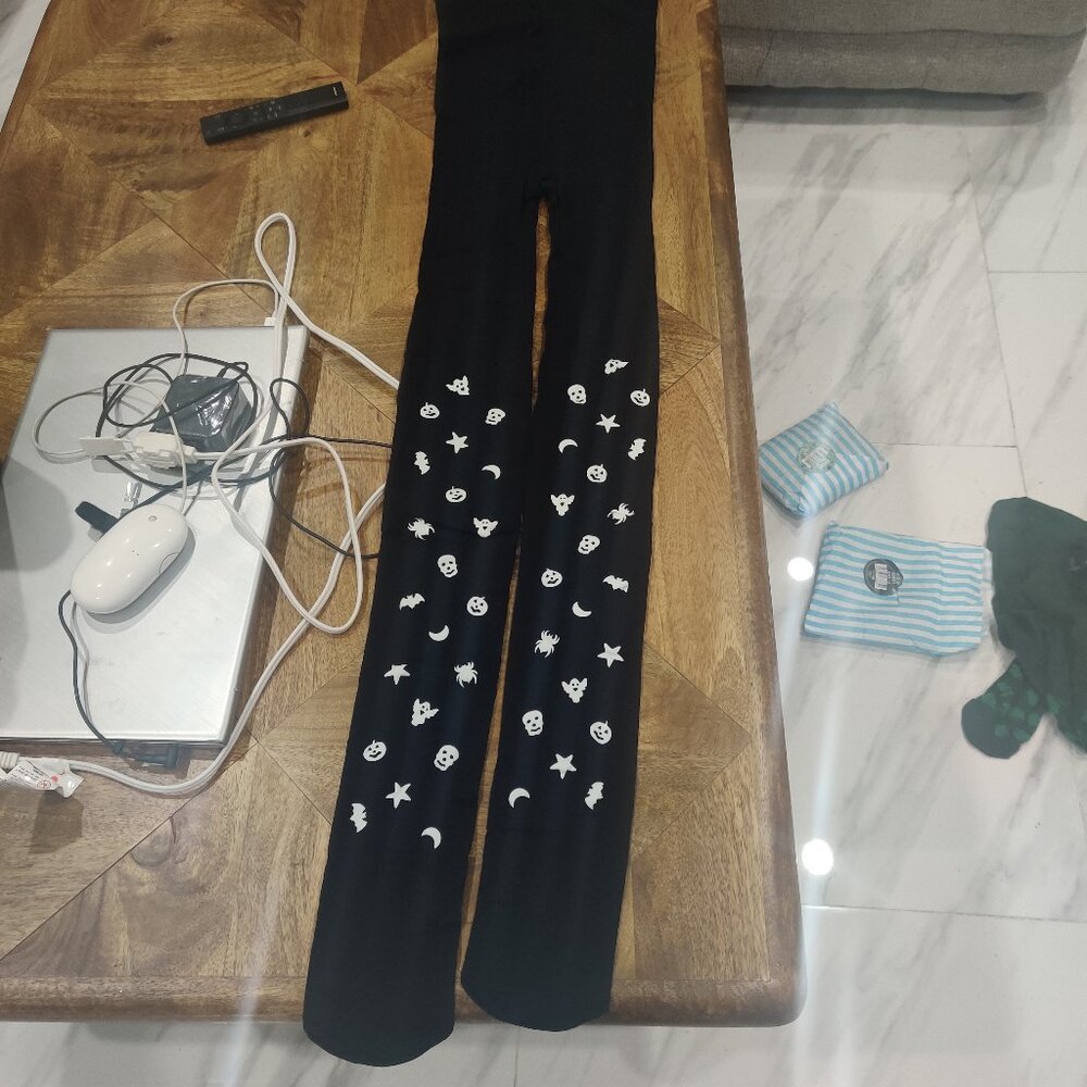 SNAG Tights  glowsty style glow in dark tights  size G New plus size